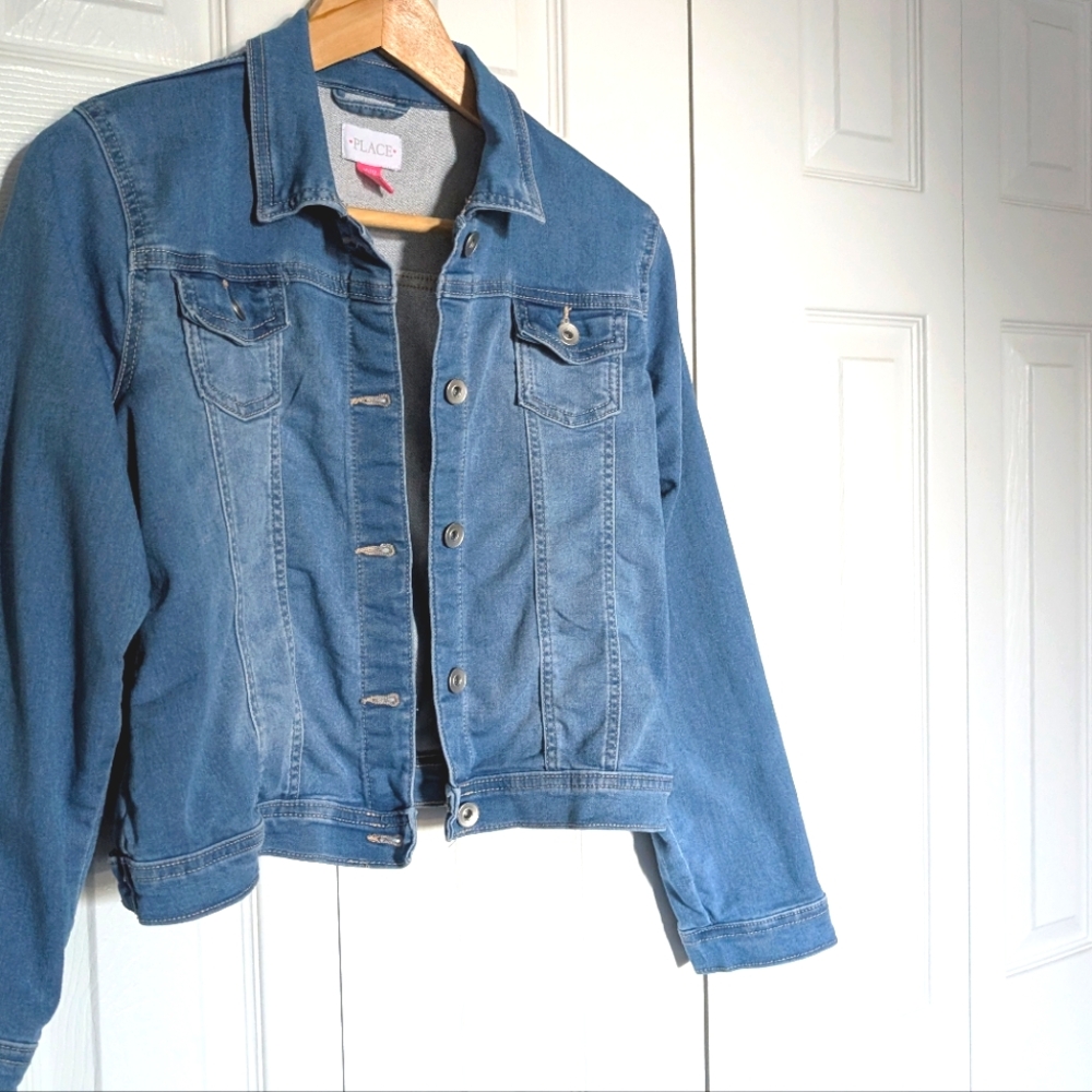 Autumn Denim Jacket. Kids Size 10-12 or L.